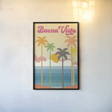 Buena Vista Light by Wild Apple Portfolio. shown as a paper print in a black flame. Available as a archival giclee rolled canvas, fine art paper, or poster print. SKU 71258h.
