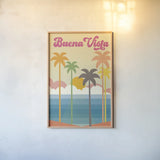 Buena Vista Light by Wild Apple Portfolio. shown as a paper print in a natural frame. Available as a archival giclee rolled canvas, fine art paper, or poster print. SKU 71258h.