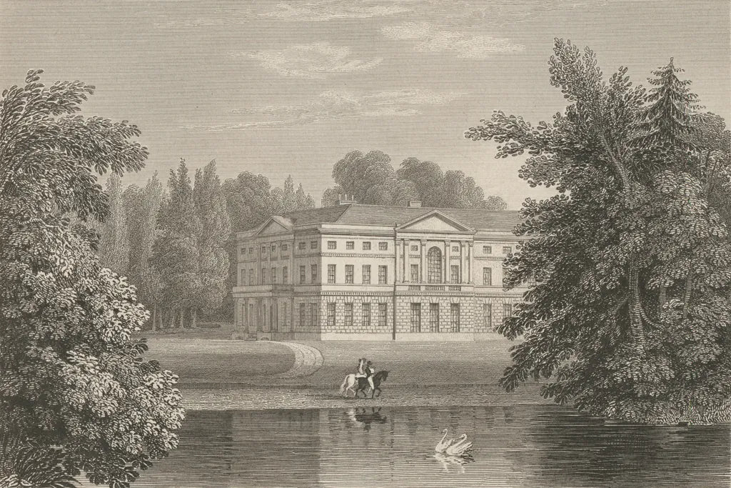 Busbridge Estate Drawing II by Wild Apple Portfolio. SKU 79193i. Archival Giclee Fine art print for wall decor.