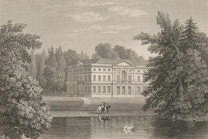 Busbridge Estate Drawing II by Wild Apple Portfolio. SKU 79193i. Archival Giclee Fine art print for wall decor.