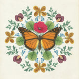 Butterfly Mandala I by Wild Apple Portfolio. SKU 34402a. Archival Giclee Fine art print for wall decor.