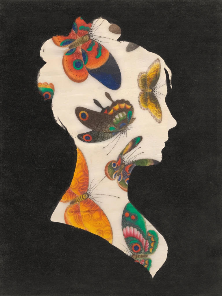Butterfly Silhouette I by Wild Apple Portfolio