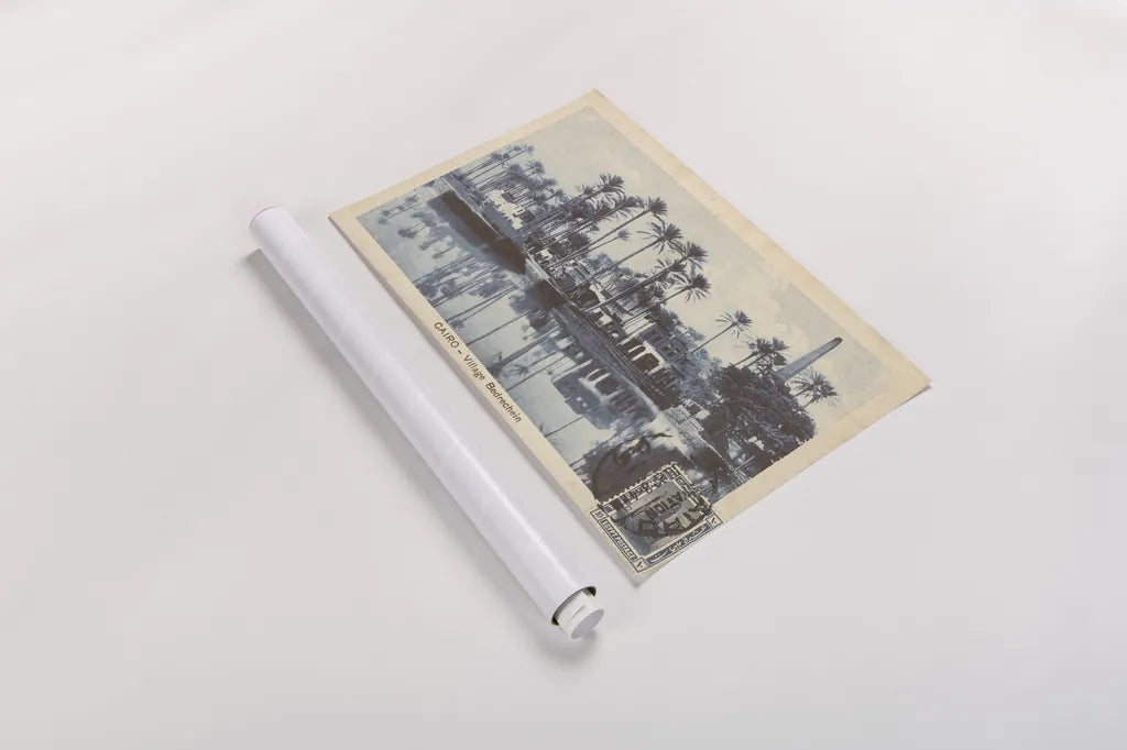 Cairo Village by Wild Apple Portfolio. shown as a rolled paper print. Available as archival giclee rolled canvas, fine art paper, or poster print. SKU 71225i.