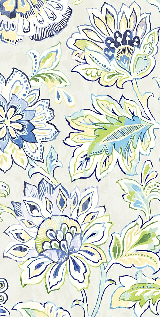Ceylon Gardens VIII Indigo by Wild Apple Portfolio