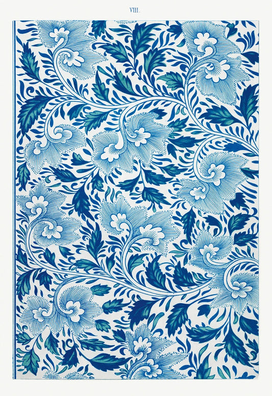 Chinese Flower Illustration I by Wild Apple Portfolio