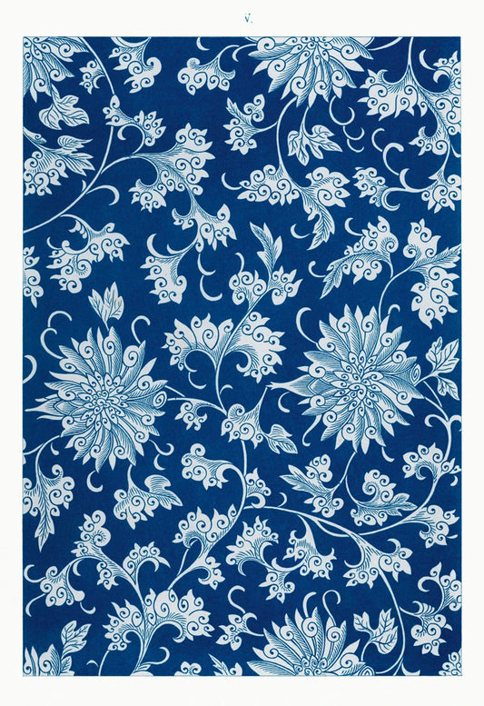 Chinese Flower Illustration II by Wild Apple Portfolio