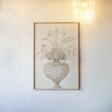 Classical Arrangement by Wild Apple Portfolio. shown as a paper print in a natural frame. Available as a archival giclee rolled canvas, fine art paper, or poster print. SKU 104857h.