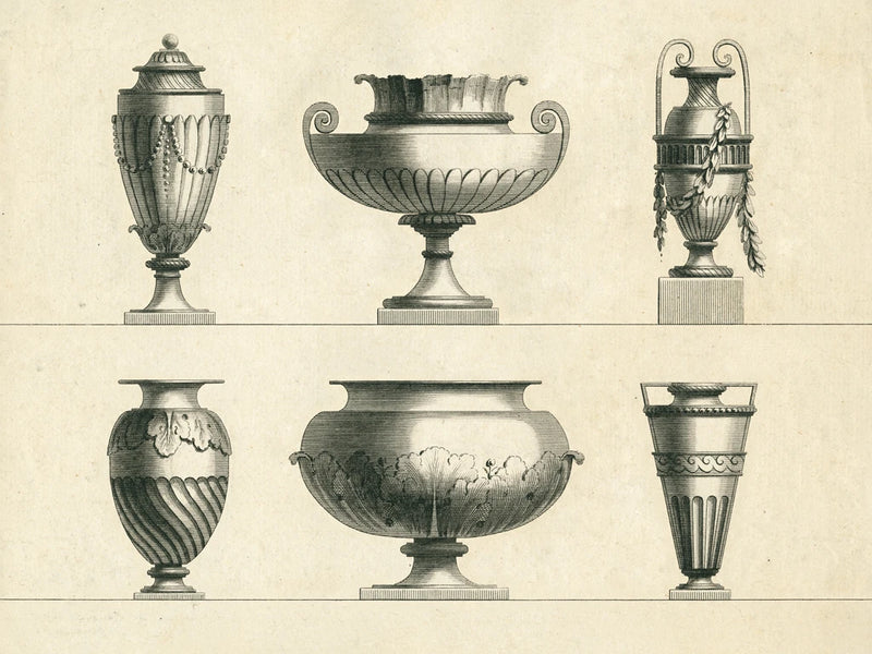 Classical Urns I by Wild Apple Portfolio