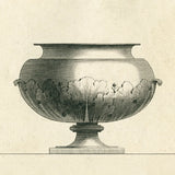 Classical Urns VII by Wild Apple Portfolio. SKU 104692a. Archival Giclee Fine art print for wall decor.