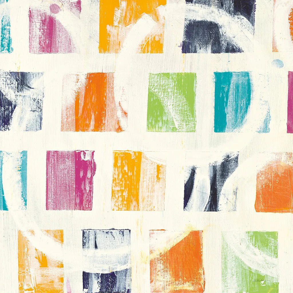 Color Block II Crop by Wild Apple Portfolio. SKU 29184a. Archival Giclee Fine art print for wall decor.