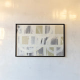 Color Block II Crop Archroma by Wild Apple Portfolio. shown as a paper print in a black flame. Available as a archival giclee rolled canvas, fine art paper, or poster print. SKU 30066i.