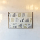 Color Block II Crop Archroma by Wild Apple Portfolio. shown as a paper print in a white frame. Available as a archival giclee rolled canvas, fine art paper, or poster print. SKU 30066i.