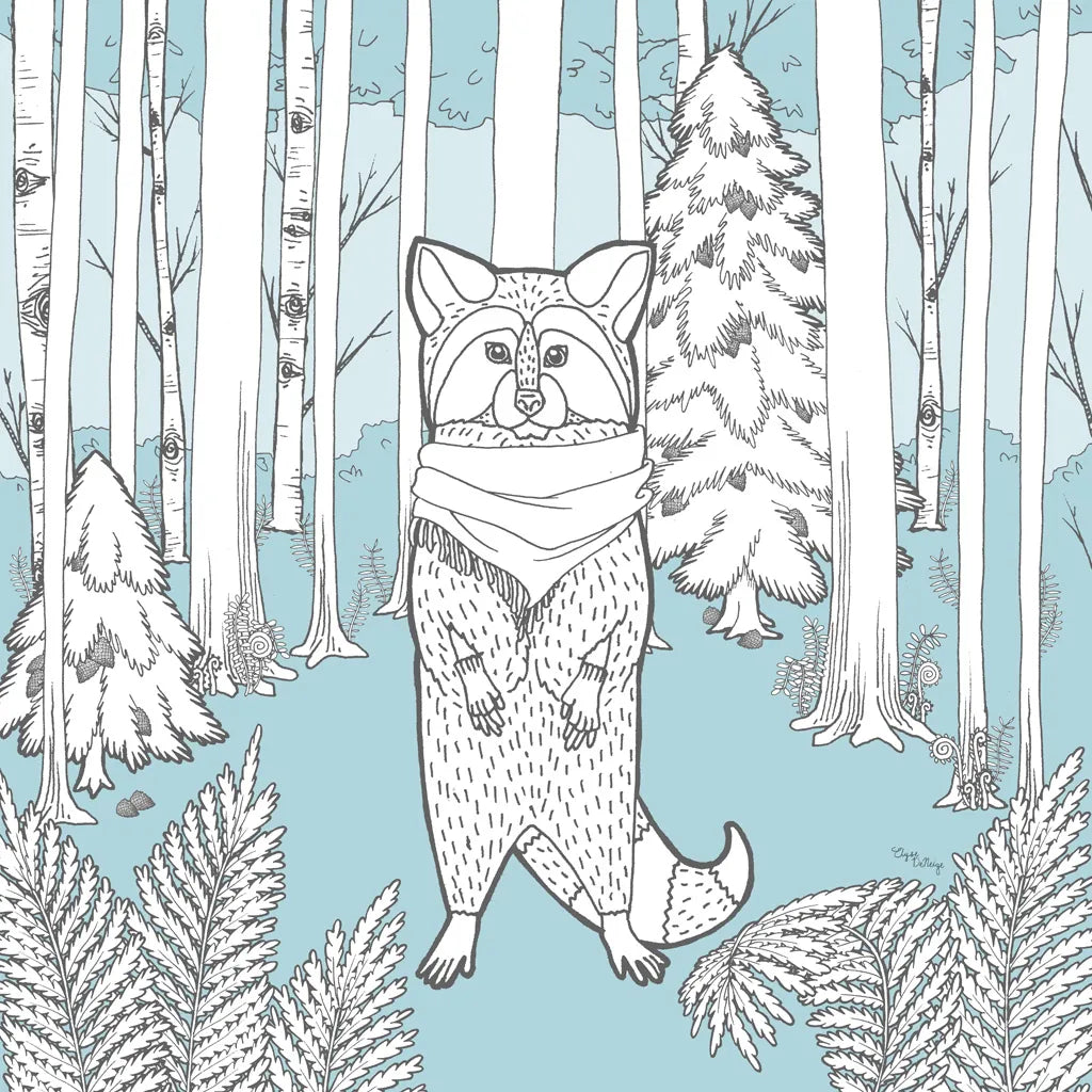 Color the Forest Color II by Wild Apple Portfolio. SKU 23992a. Archival Giclee Fine art print for wall decor.