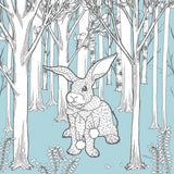 Color the Forest Color XI by Wild Apple Portfolio. SKU 24001a. Archival Giclee Fine art print for wall decor.