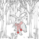 Color the Forest Color XI by Wild Apple Portfolio. SKU 36835a. Archival Giclee Fine art print for wall decor.
