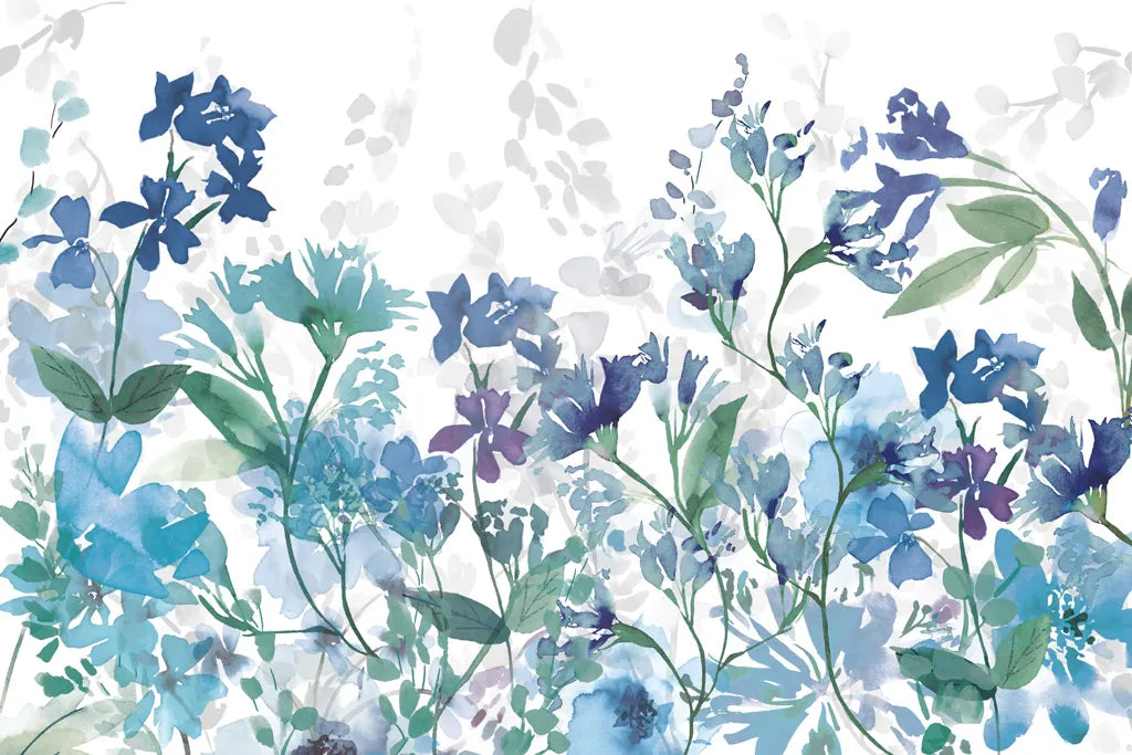 Colors of the Garden Cool Shadows by Wild Apple Portfolio. SKU 36008i. Archival Giclee Fine art print for wall decor.