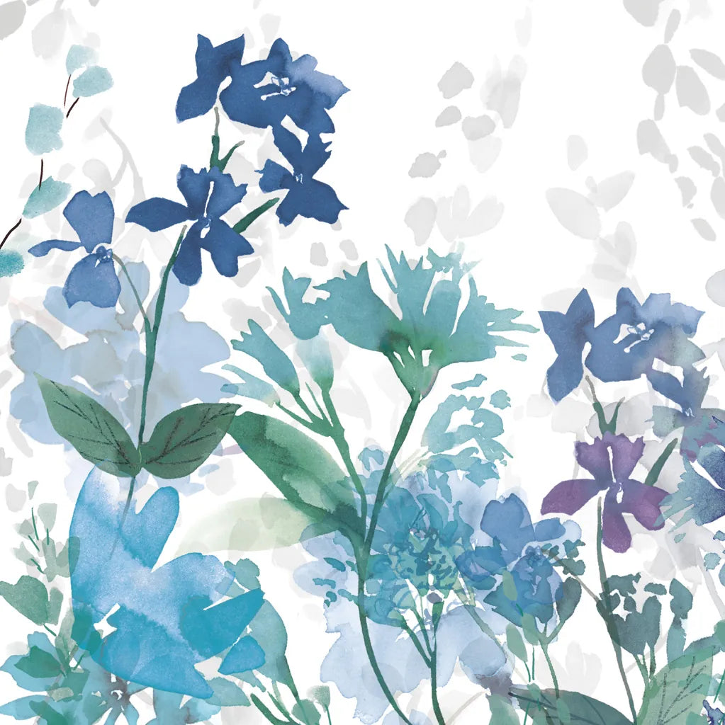 Colors of the Garden II Cool Shadows by Wild Apple Portfolio. SKU 36009a. Archival Giclee Fine art print for wall decor.