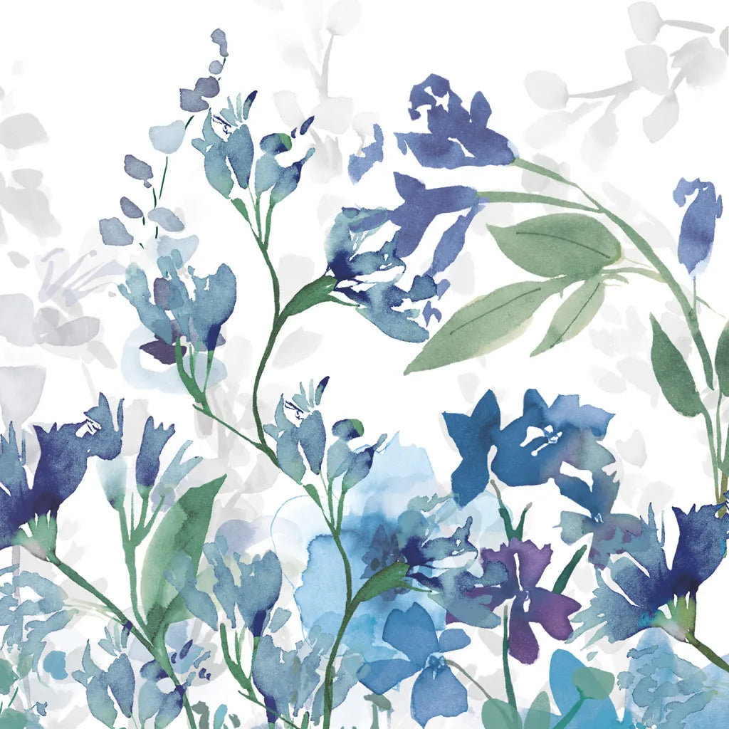 Colors of the Garden III Cool Shadows by Wild Apple Portfolio. SKU 36010a. Archival Giclee Fine art print for wall decor.