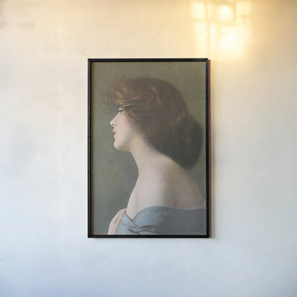 Contemplation by Wild Apple Portfolio. shown as a paper print in a black flame. Available as a archival giclee rolled canvas, fine art paper, or poster print. SKU 96892h.