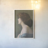 Contemplation by Wild Apple Portfolio. shown as a paper print in a white frame. Available as a archival giclee rolled canvas, fine art paper, or poster print. SKU 96892h.