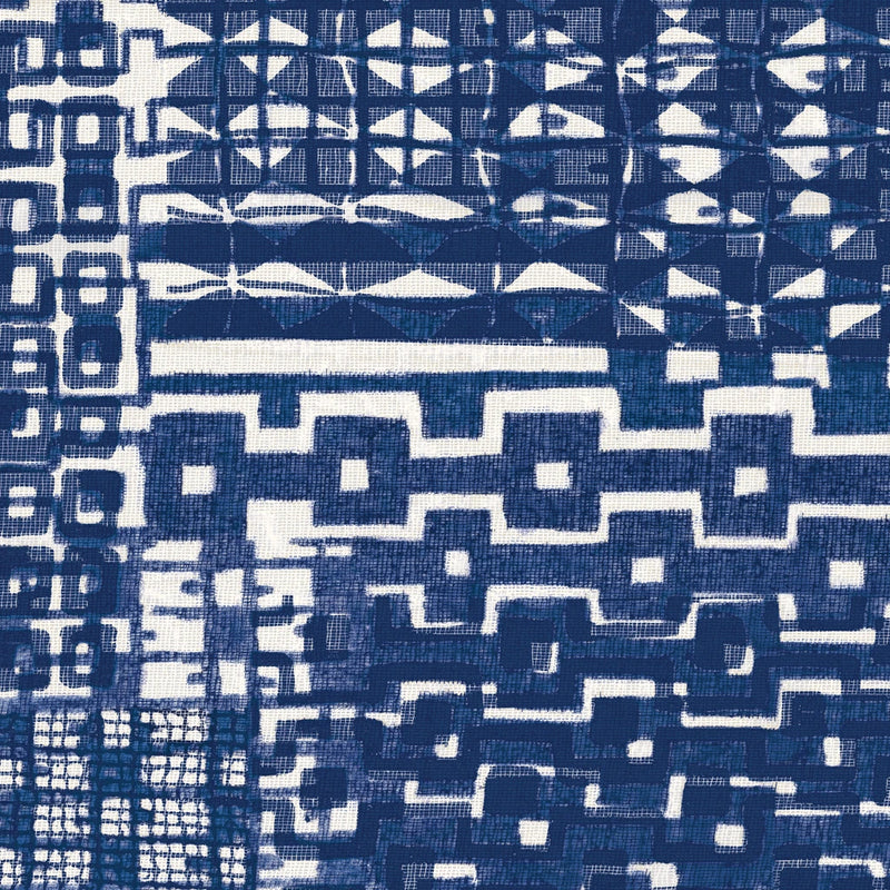 Crosstown Indigo Square IV by Wild Apple Portfolio