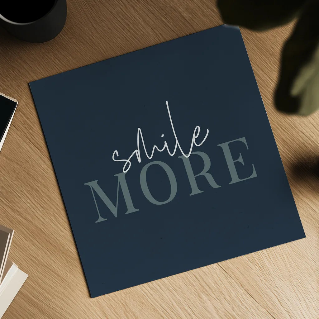 Daily Affirmations I by Wild Apple Portfolio. Shown as a detailed flat fine art print, highlighting archival giclee quality. Available as an archival giclee rolled canvas, fine art paper, or poster print. SKU 66178a.