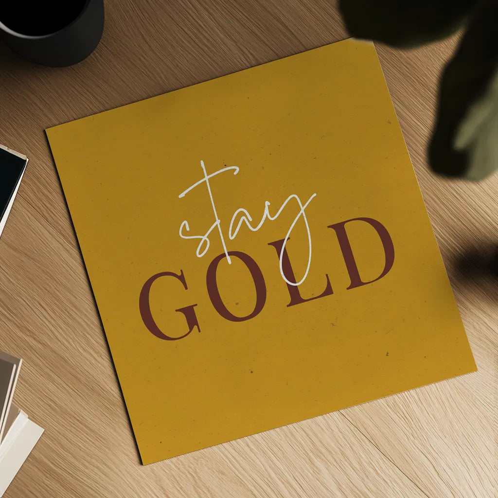 Daily Affirmations II by Wild Apple Portfolio. Shown as a detailed flat fine art print, highlighting archival giclee quality. Available as an archival giclee rolled canvas, fine art paper, or poster print. SKU 66179a.