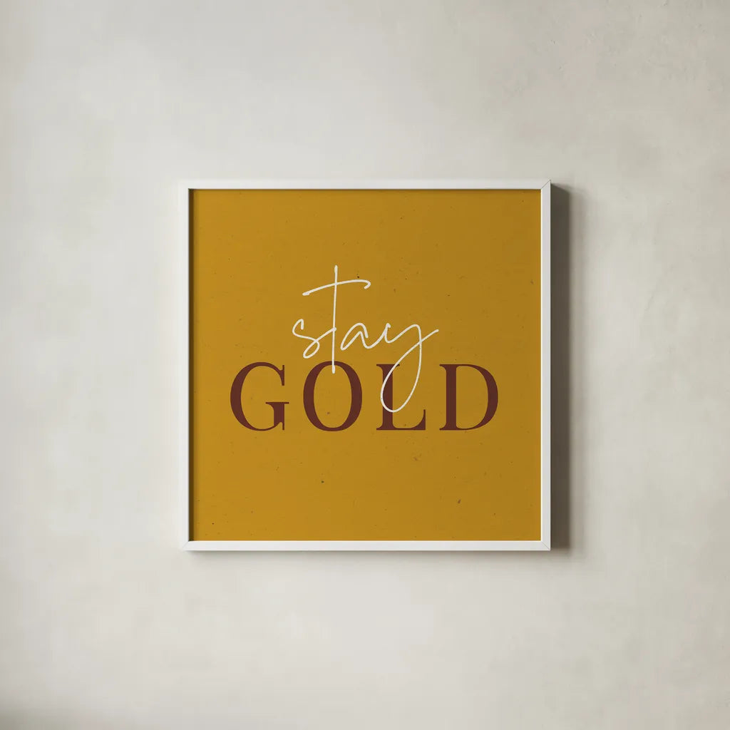 Daily Affirmations II by Wild Apple Portfolio. Shown in a crisp white glass frame for a clean and minimalist style. Available as an archival giclee rolled canvas, fine art paper, or poster print. SKU 66179a.