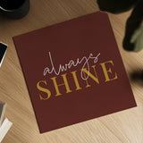 Daily Affirmations III by Wild Apple Portfolio. Shown as a detailed flat fine art print, highlighting archival giclee quality. Available as an archival giclee rolled canvas, fine art paper, or poster print. SKU 66180a.