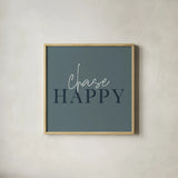 Daily Affirmations IV by Wild Apple Portfolio. Shown in a natural wood glass frame for a timeless modern aesthetic. Available as an archival giclee rolled canvas, fine art paper, or poster print. SKU 66181a.