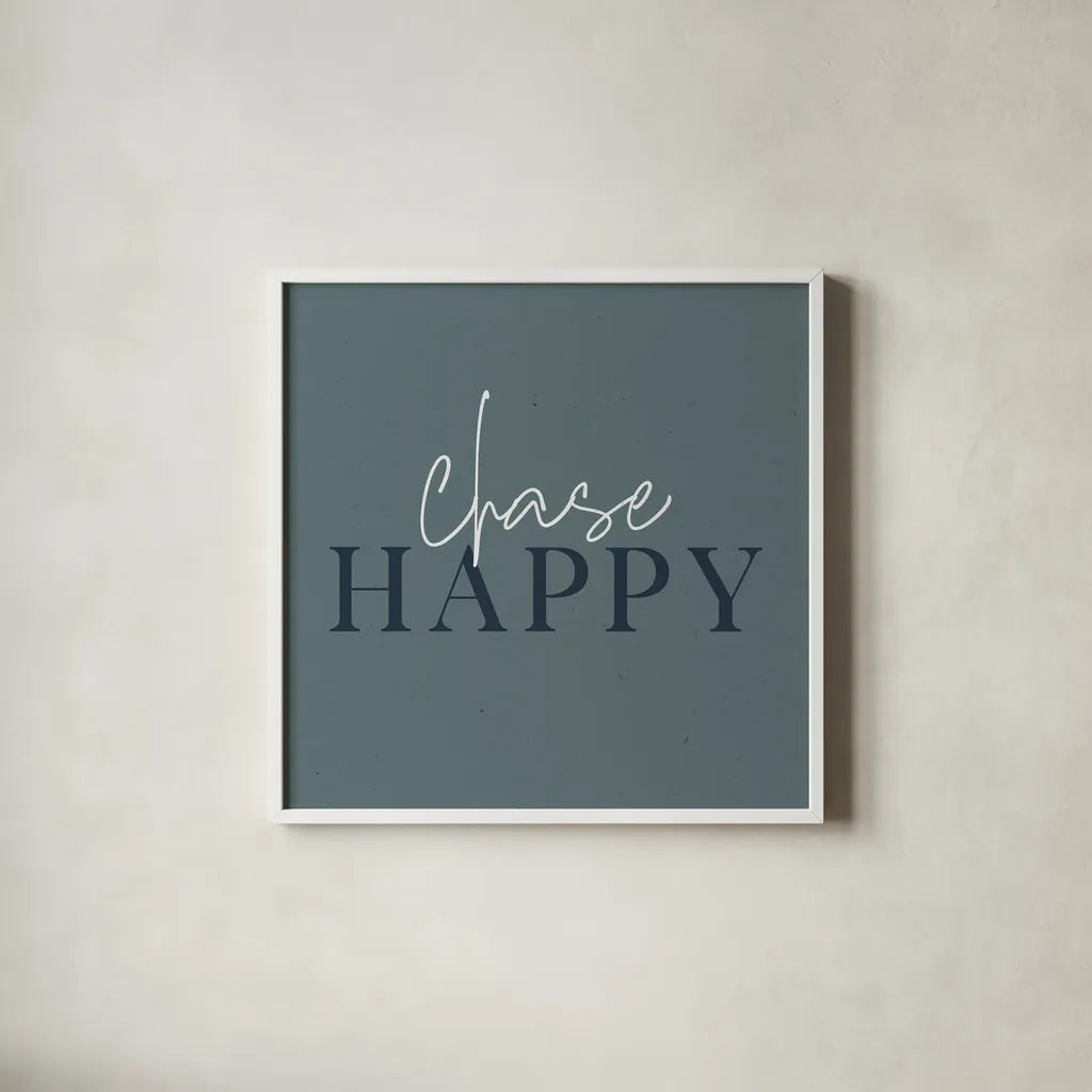Daily Affirmations IV by Wild Apple Portfolio. Shown in a crisp white glass frame for a clean and minimalist style. Available as an archival giclee rolled canvas, fine art paper, or poster print. SKU 66181a.