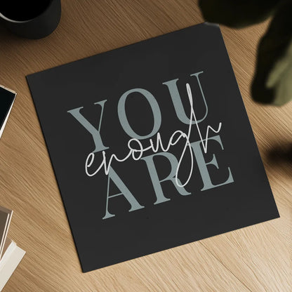 Daily Affirmations VI by Wild Apple Portfolio. Shown as a detailed flat fine art print, highlighting archival giclee quality. Available as an archival giclee rolled canvas, fine art paper, or poster print. SKU 66183a.