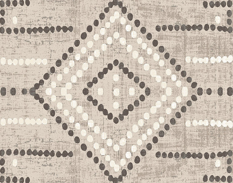 Daisy Dots Tile VI Neutral by Wild Apple Portfolio