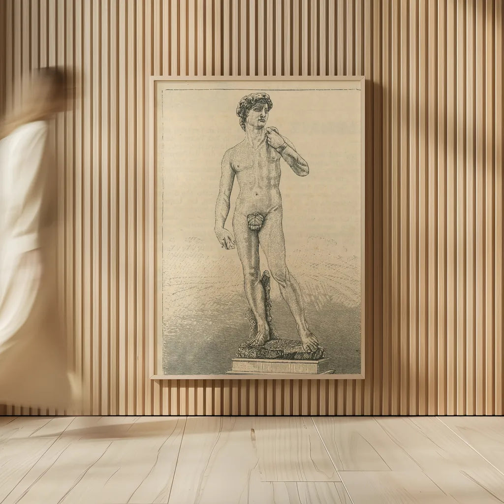 David by Wild Apple Portfolio. shown as over sized large wall art. Available as an archival giclee rolled canvas, fine art paper, or poster print. SKU 93688h.