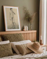 David by Wild Apple Portfolio. shown as a paper print in a natural frame. Available as a archival giclee rolled canvas, fine art paper, or poster print. SKU 93688h.