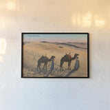 Desert Crossing by Wild Apple Portfolio. shown as a paper print in a black flame. Available as a archival giclee rolled canvas, fine art paper, or poster print. SKU 71234i.
