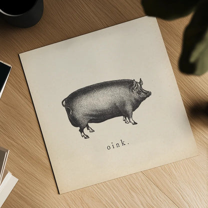 Down on the Farm III by Wild Apple Portfolio. Shown as a detailed flat fine art print, highlighting archival giclee quality. Available as an archival giclee rolled canvas, fine art paper, or poster print. SKU 90143a.