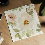 Driftwood Garden VII Neutral by Wild Apple Portfolio. Shown as a detailed flat fine art print, highlighting archival giclee quality. Available as an archival giclee rolled canvas, fine art paper, or poster print. SKU 30741a.