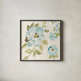 Driftwood Garden VIII by Wild Apple Portfolio. Shown in a sleek black glass frame for a contemporary gallery look. Available as an archival giclee rolled canvas, fine art paper, or poster print. SKU 20806a.