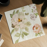 Driftwood Garden VIII Neutral by Wild Apple Portfolio. Shown as a detailed flat fine art print, highlighting archival giclee quality. Available as an archival giclee rolled canvas, fine art paper, or poster print. SKU 30742a.
