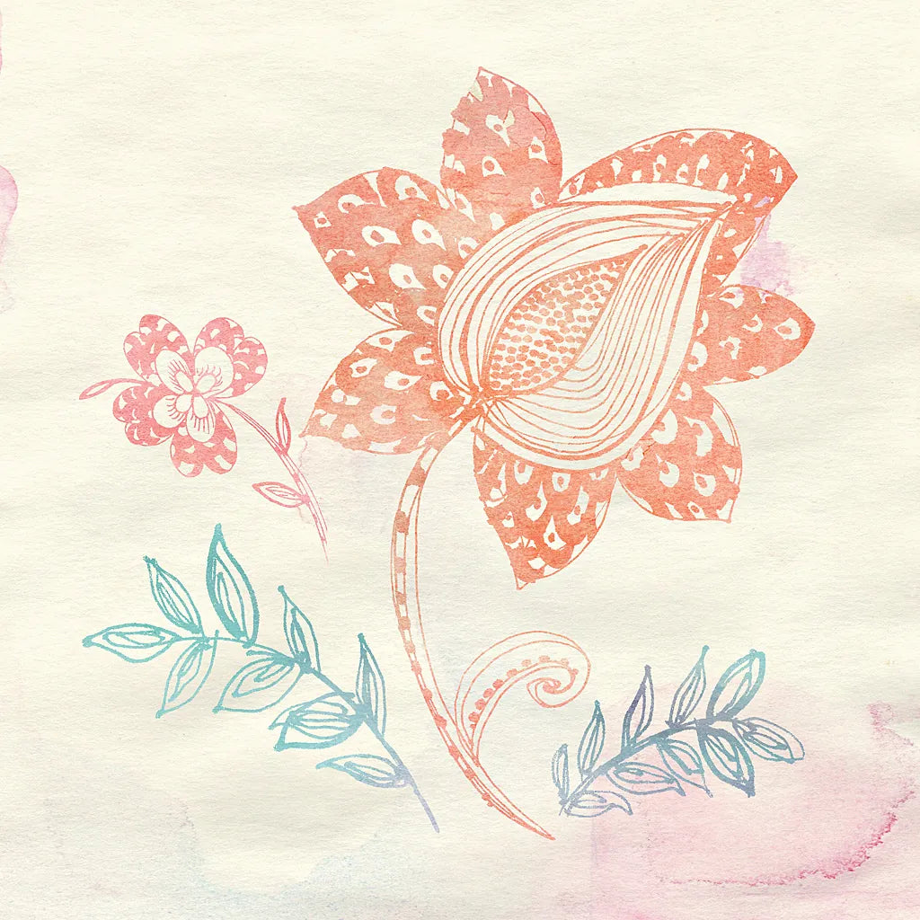 Eastern Boho I by Wild Apple Portfolio. SKU 35355a. Archival Giclee Fine art print for wall decor.