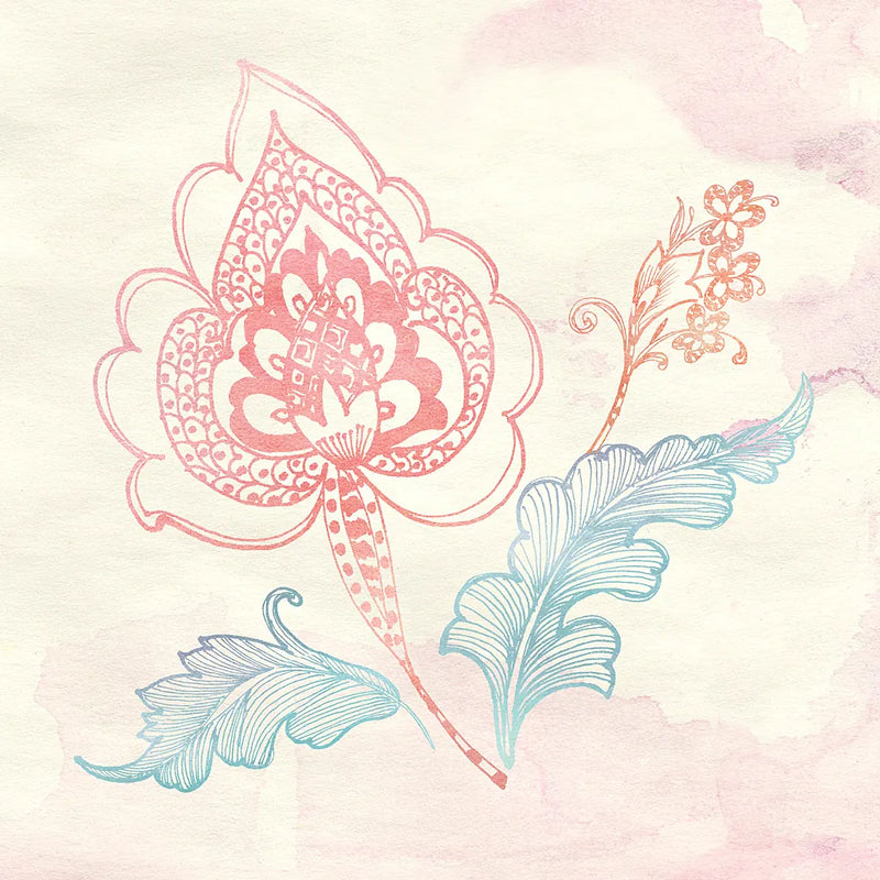 Eastern Boho II by Wild Apple Portfolio. SKU 35356a. Archival Giclee Fine art print for wall decor.
