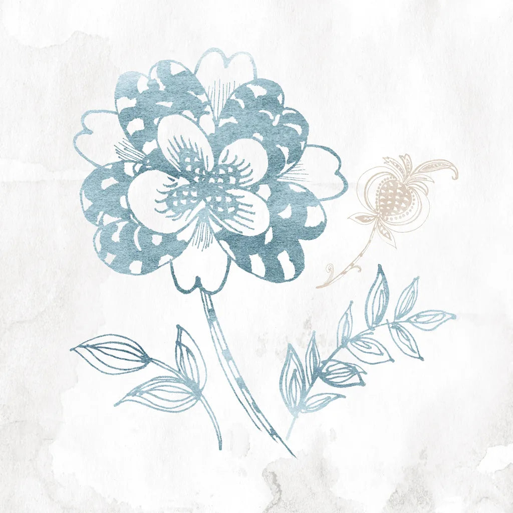 Eastern Boho III Teal by Wild Apple Portfolio. SKU 37352a. Archival Giclee Fine art print for wall decor.