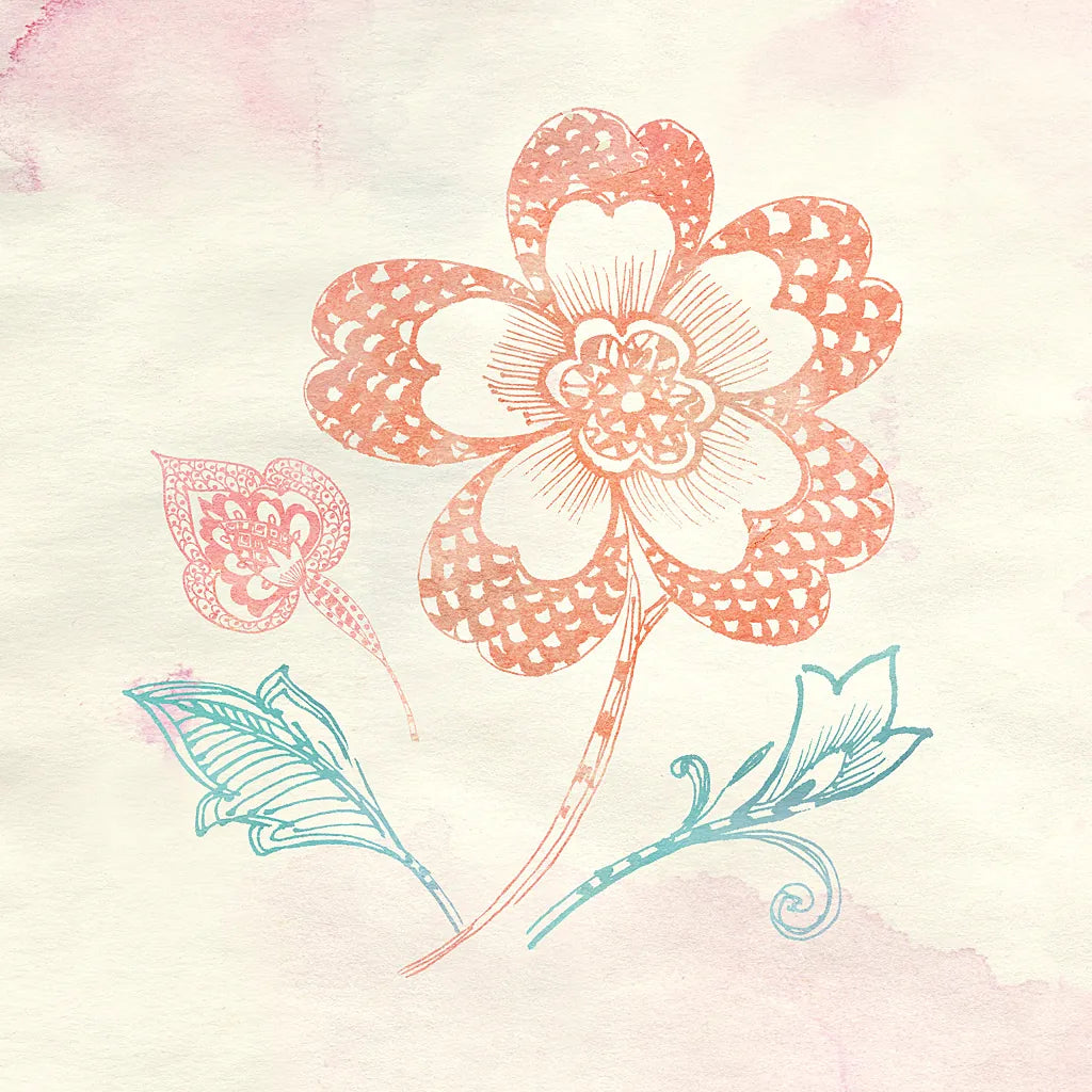 Eastern Boho IV by Wild Apple Portfolio. SKU 35358a. Archival Giclee Fine art print for wall decor.