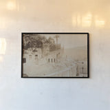 Egypt Postcard I by Wild Apple Portfolio. shown as a paper print in a black flame. Available as a archival giclee rolled canvas, fine art paper, or poster print. SKU 71178i.