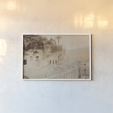 Egypt Postcard I by Wild Apple Portfolio. shown as a paper print in a white frame. Available as a archival giclee rolled canvas, fine art paper, or poster print. SKU 71178i.
