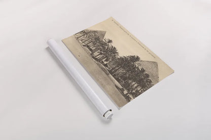 Egypt Postcard II by Wild Apple Portfolio. shown as a rolled paper print. Available as archival giclee rolled canvas, fine art paper, or poster print. SKU 71179i.