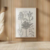 Elements of Botany XIII by Wild Apple Portfolio. shown as over sized large wall art. Available as an archival giclee rolled canvas, fine art paper, or poster print. SKU 39012h.