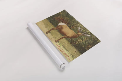 Elk II by Wild Apple Portfolio. shown as a rolled paper print. Available as archival giclee rolled canvas, fine art paper, or poster print. SKU 96707i.