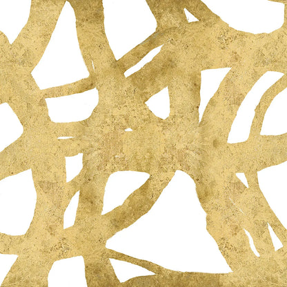 Endless Circles Front Gold II by Wild Apple Portfolio. SKU 32244a. Archival Giclee Fine art print for wall decor.